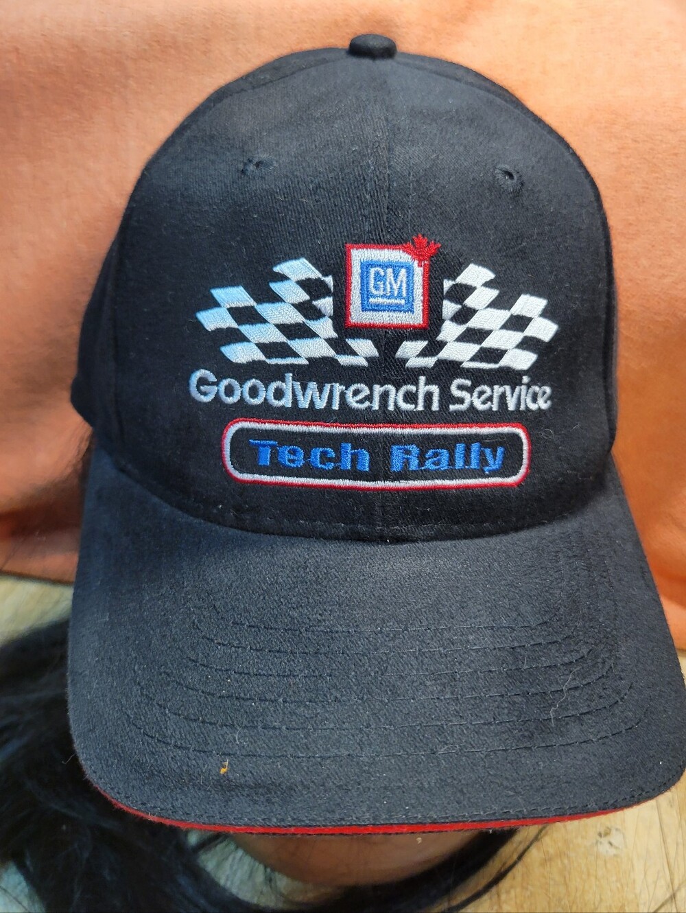 Vintage GM Goodwrench Service Tech Rally Corvette truckers Cap